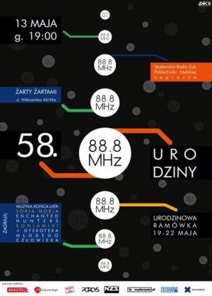 58 urodziny Studenckiego Radia ŻAK Politechniki Łódzkiej