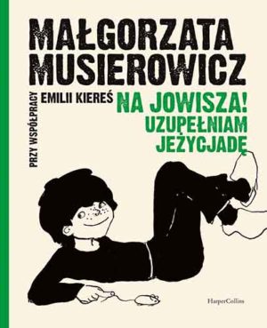 Na Jowisza. Uzupełniam Jeżycjadę okładka Bobek leży na plecach, a obok przebiega myszka