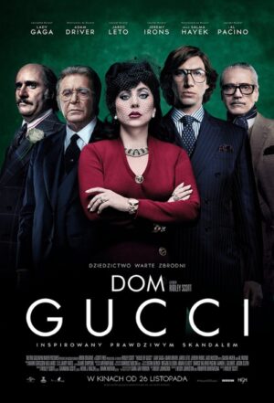 Dom Gucci - plakat filmowy