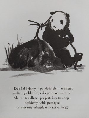 Błądzenie - Podróż. Wielka Panda i Mały Smok